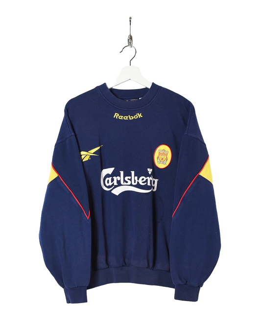Liverpool x Reebok Navy Sweatshirt